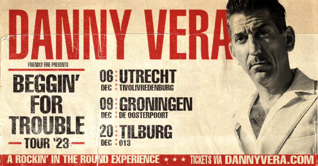 Danny Vera kondigt ‘Beggin’ For Trouble’ tour aan NashvilleTV